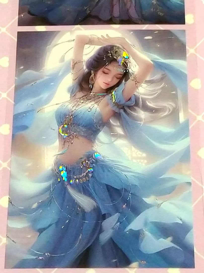 のこり１✩廃盤品✩J869＃漫舞轻纱(贝壳光)切り売り海外人物女の子AIマステ
