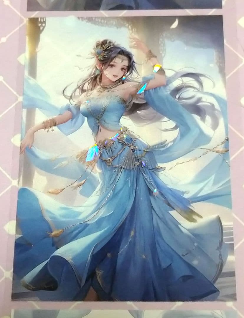 のこり１✩廃盤品✩J869＃漫舞轻纱(贝壳光)切り売り海外人物女の子AIマステ