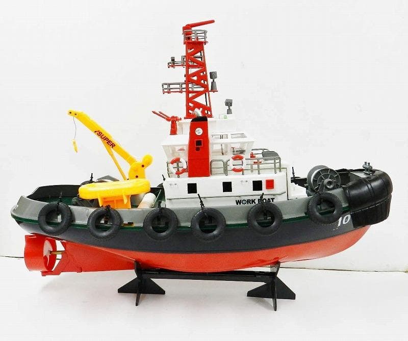 技術基準適合証明済 ヘンロン 放水可能 タグボート ラジコン 港湾作業船ラジコン