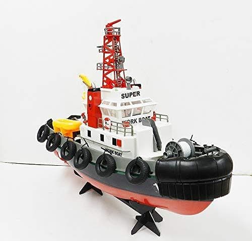 技術基準適合証明済 ヘンロン 放水可能 タグボート ラジコン 港湾作業船ラジコン