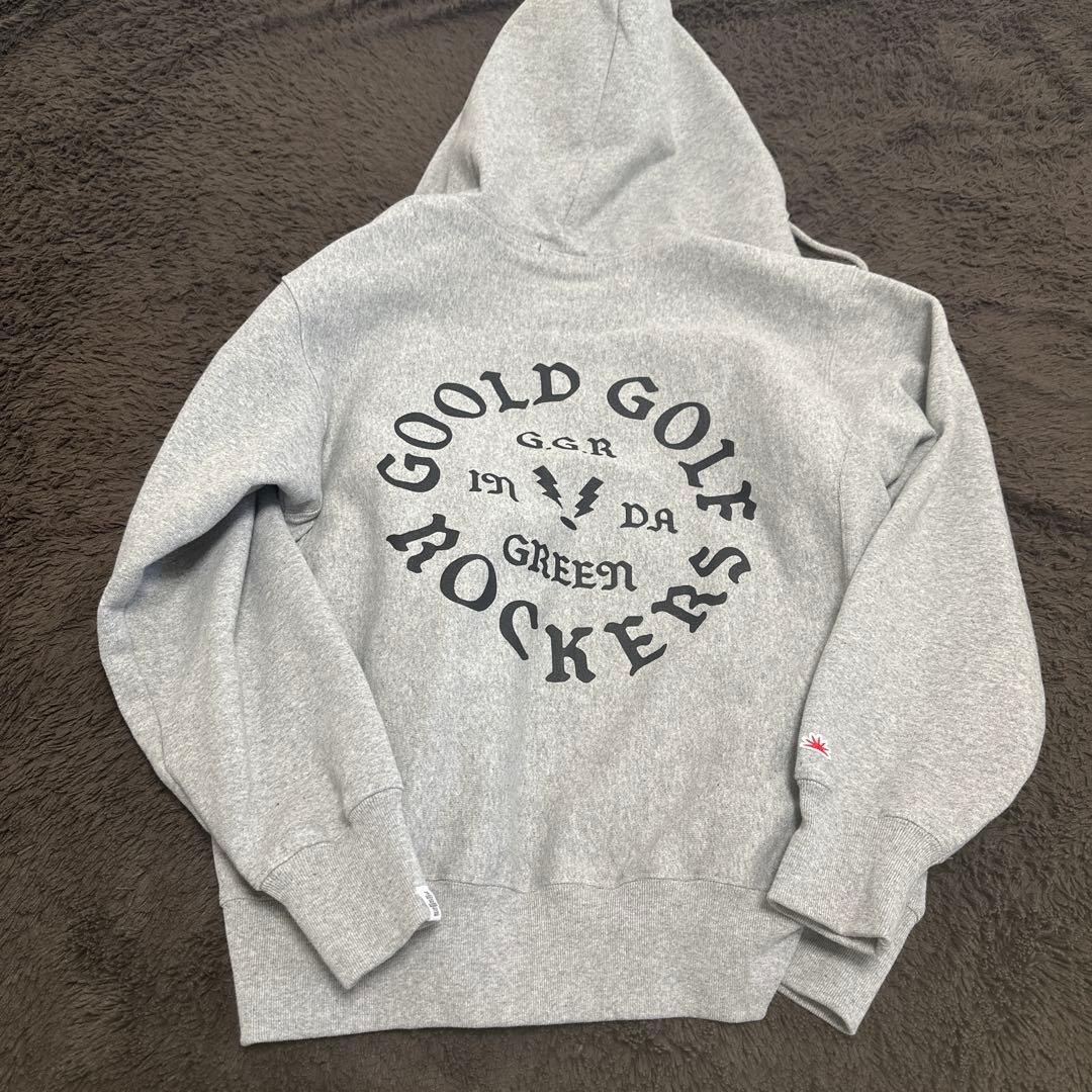 GOOLD GOLF ROCKERS フルジップパーカー グレー