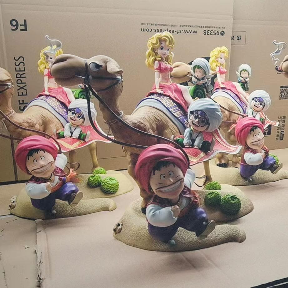Dr.スランプ アラレちゃん 則巻ガジラ 博士 ガレージキット フィギュア