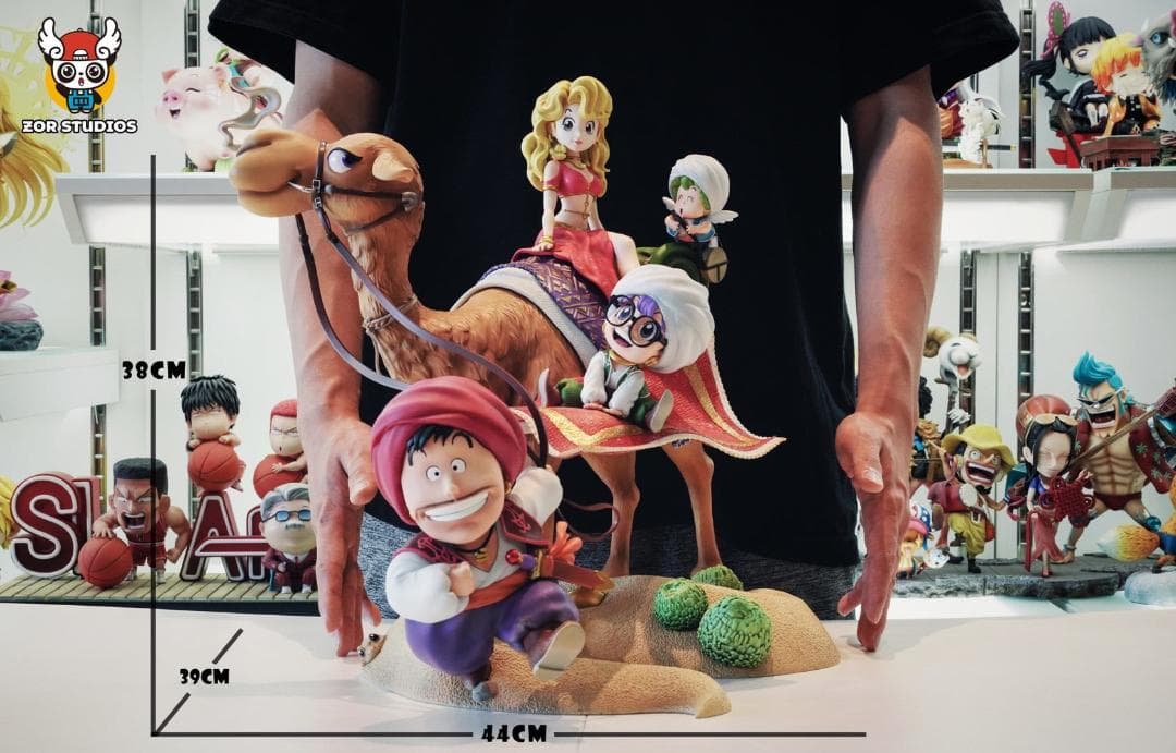 Dr.スランプ アラレちゃん 則巻ガジラ 博士 ガレージキット フィギュア