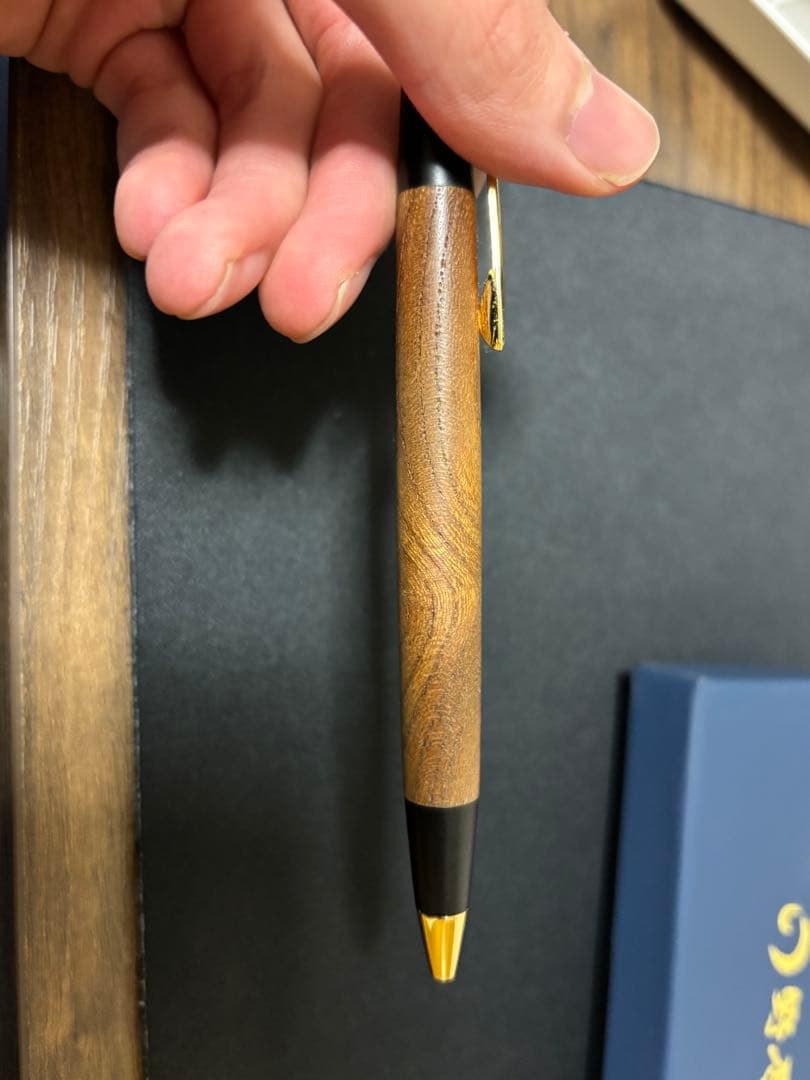 野原工芸 旧型可動式　木製シャープペンシル　欅