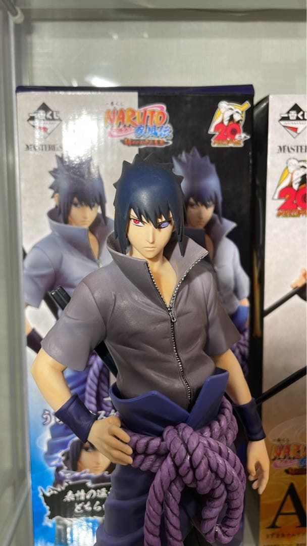 NARUTO 一番くじ 紡がれる火の意志　ナルトとサスケ（輪廻眼） 初版
