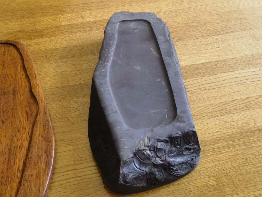 端渓硯　特大　長36cm