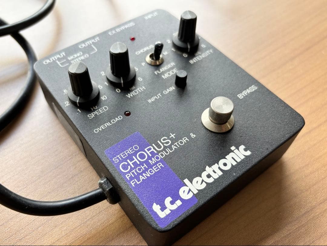 【美品】t.c. electronic CHORUS+ エフェクター