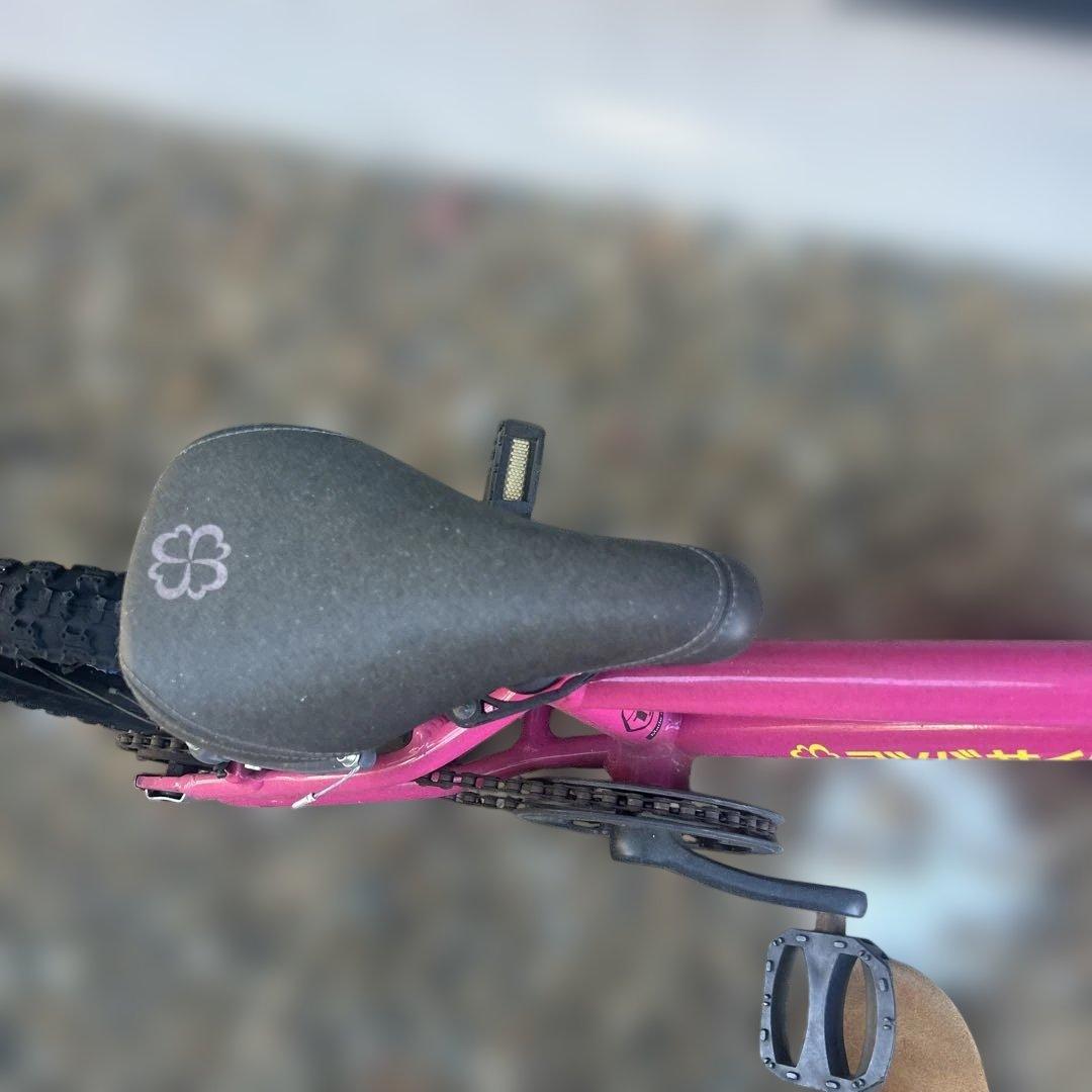 miさま専用　ヨツバサイクル　本体　ピンク 14インチ　子供自転車