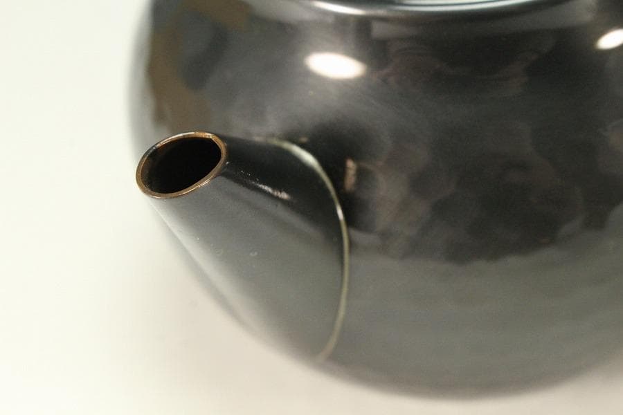 美術銅器 新光堂 急須 共箱 未使用(K-LC865)