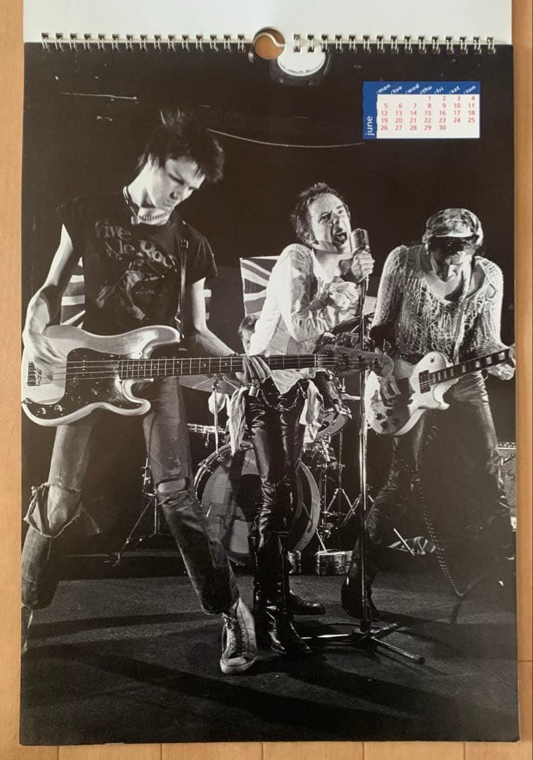 SEX PISTOLS 1989年カレンダー　輸入物　セックス・ピストルズ