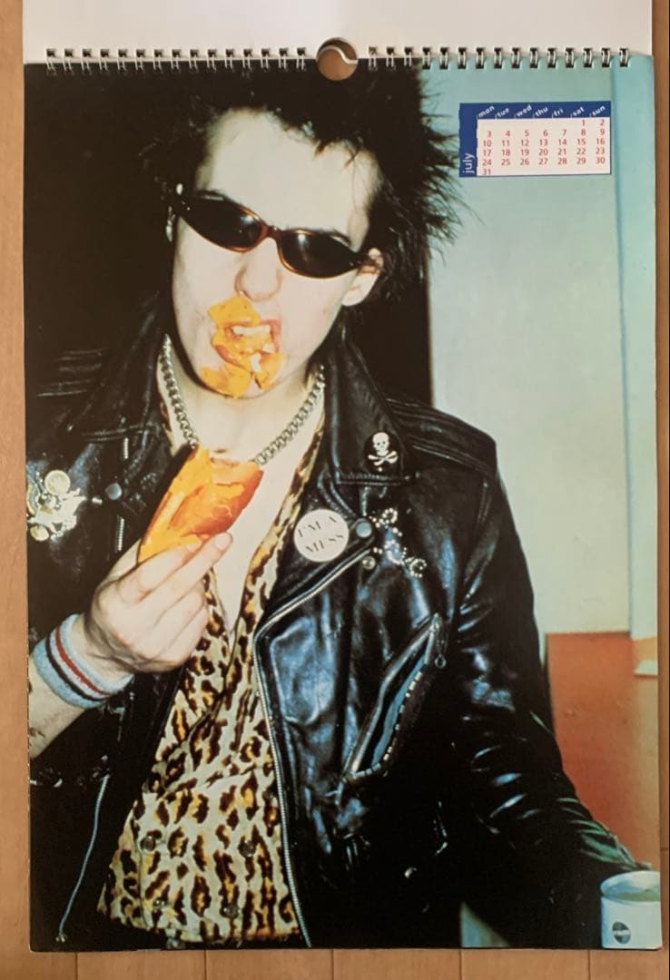 SEX PISTOLS 1989年カレンダー　輸入物　セックス・ピストルズ