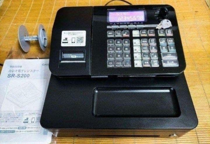 カシオレジスター　SR-S200　最新機種　スマホで設定売上管理　631787
