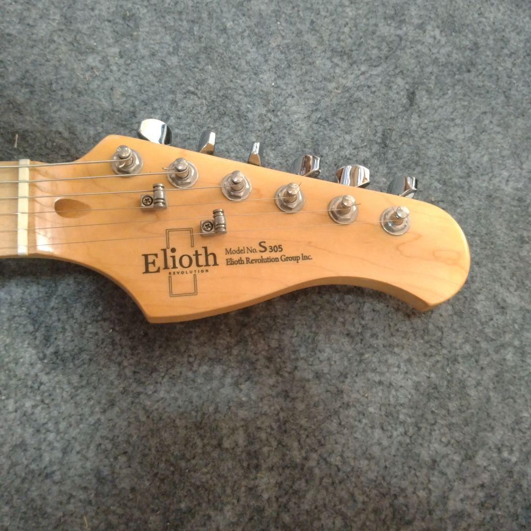 ELIOTH S-305　　ブラック　メイプルネック　コイルタップモデル