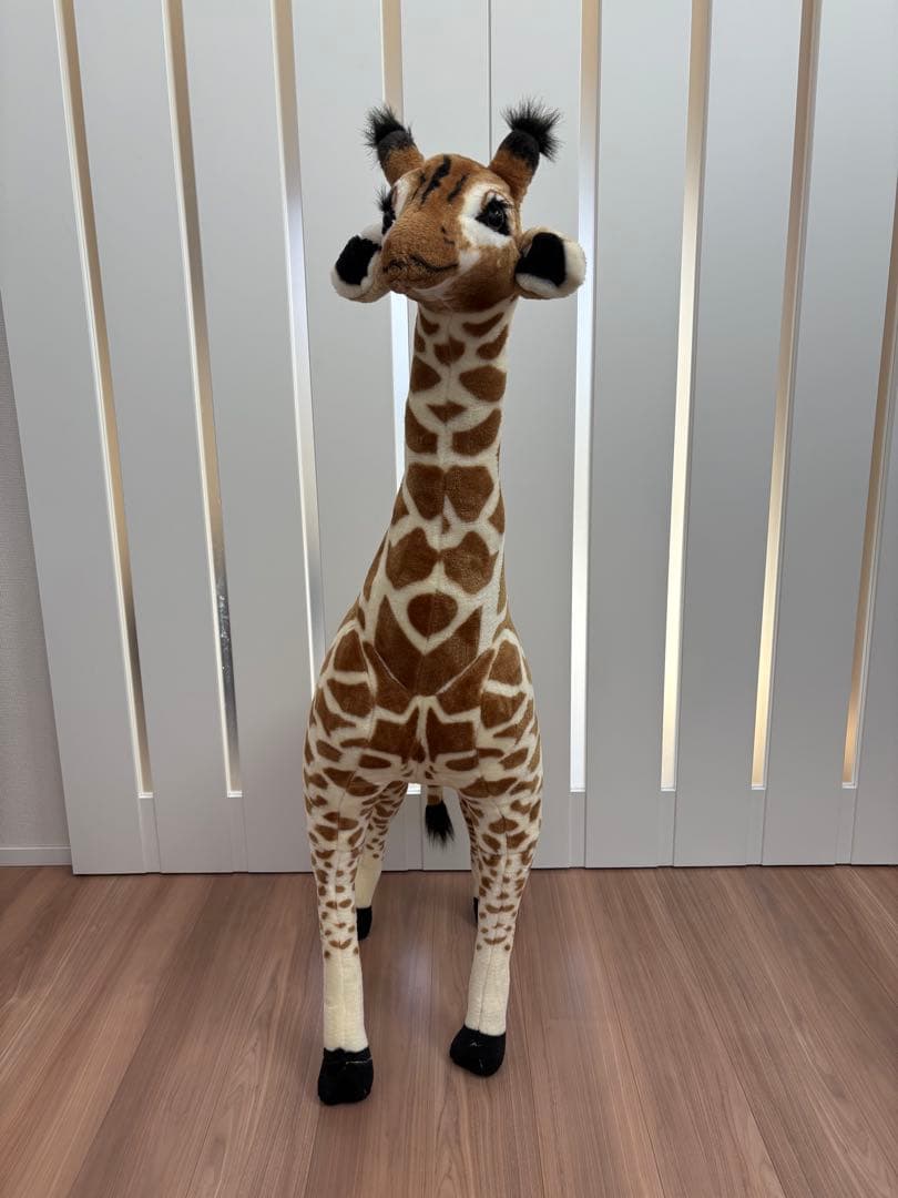 大きい　キリンぬいぐるみ　かわいい