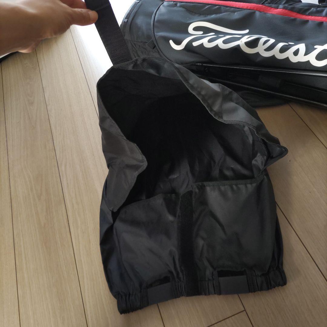 Titleist スタンドバッグ ブラック/レッド