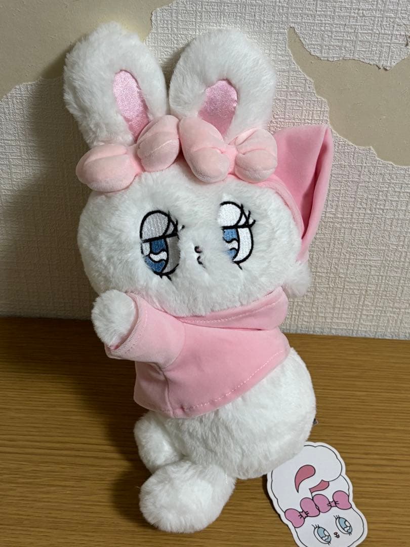 エスターバニー　リボンバニー　クリームバニー　ぬいぐるみL 寝そべり　3点　#1