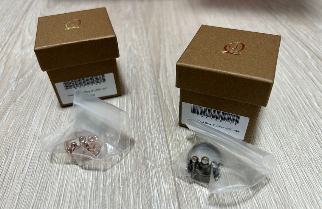 Q-pot. ×  heavenly6 リング　チャーム