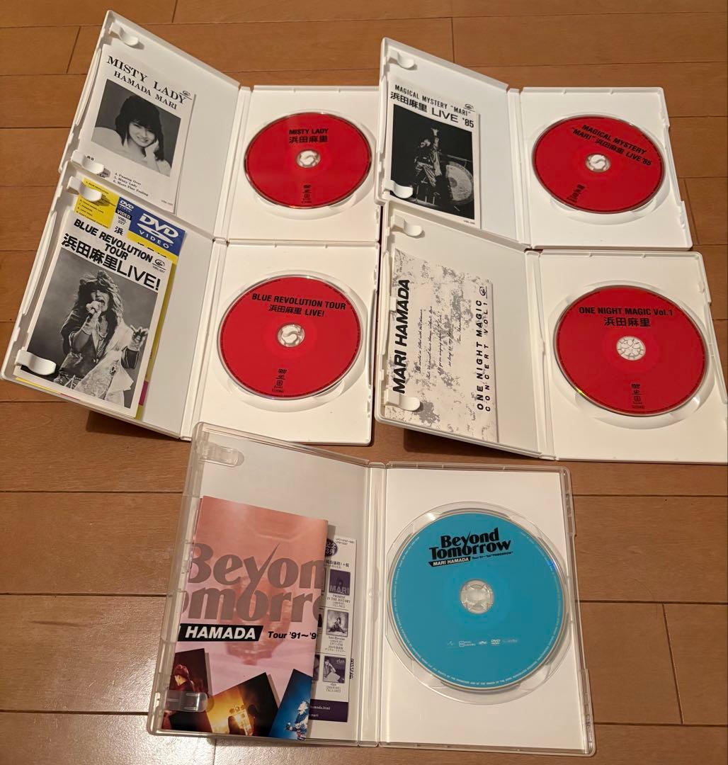 浜田麻里 DVD まとめて 8本セット 未開封 あり