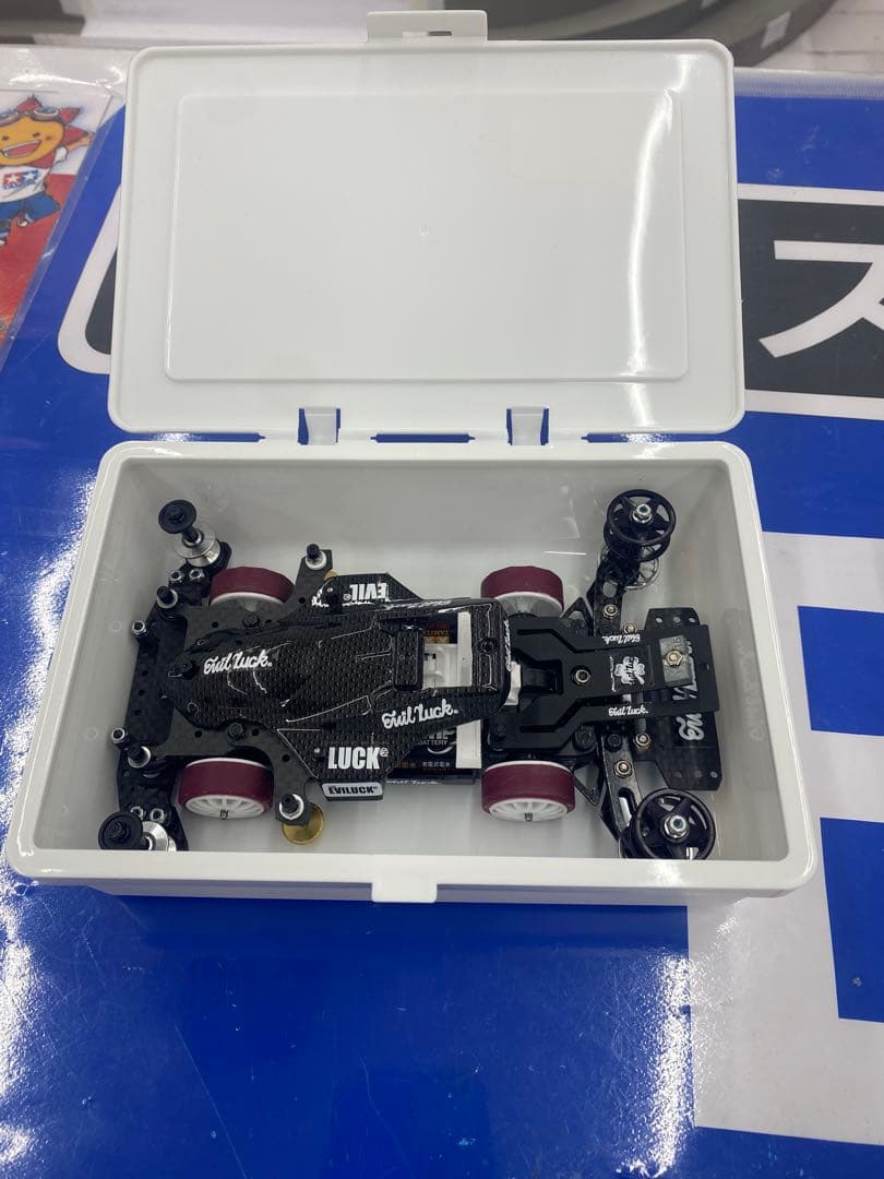 ミニ四駆 完成品 サンダーショット MSフレキ イービルワイヤー
