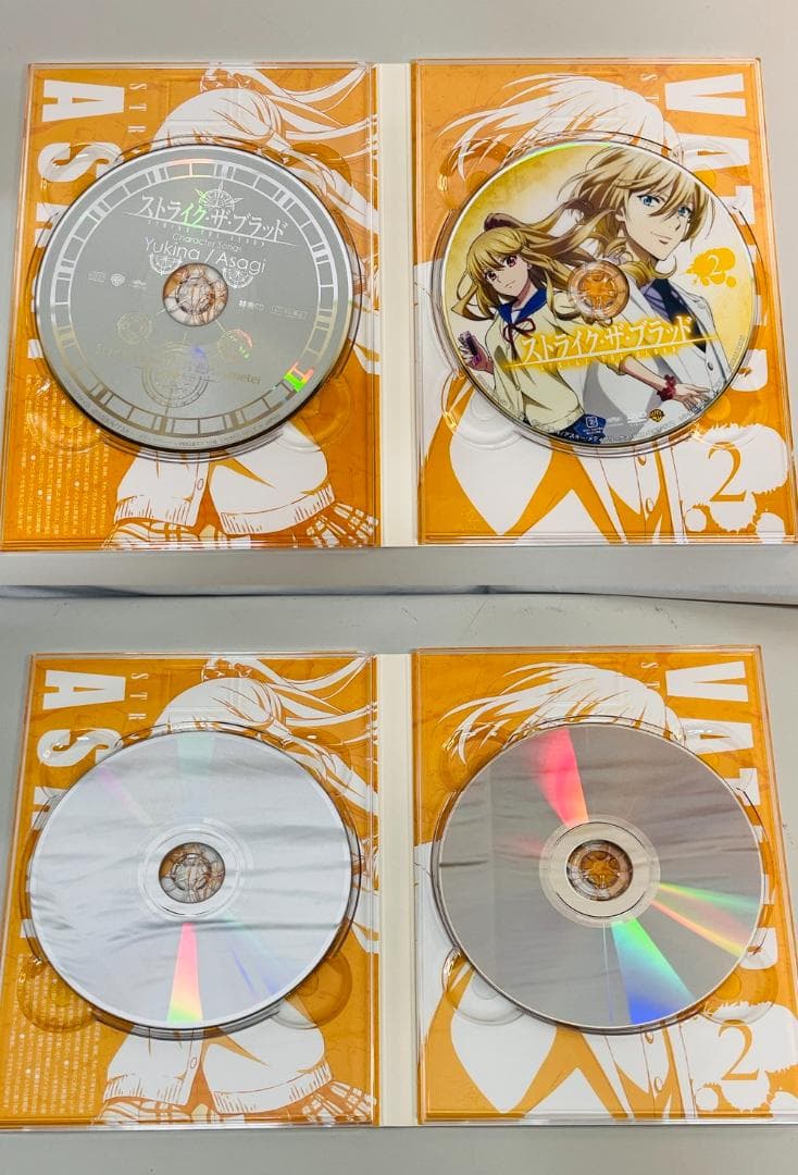 ◆ストライク・ザ・ブラッド DVD BOX１、２セット　09370
