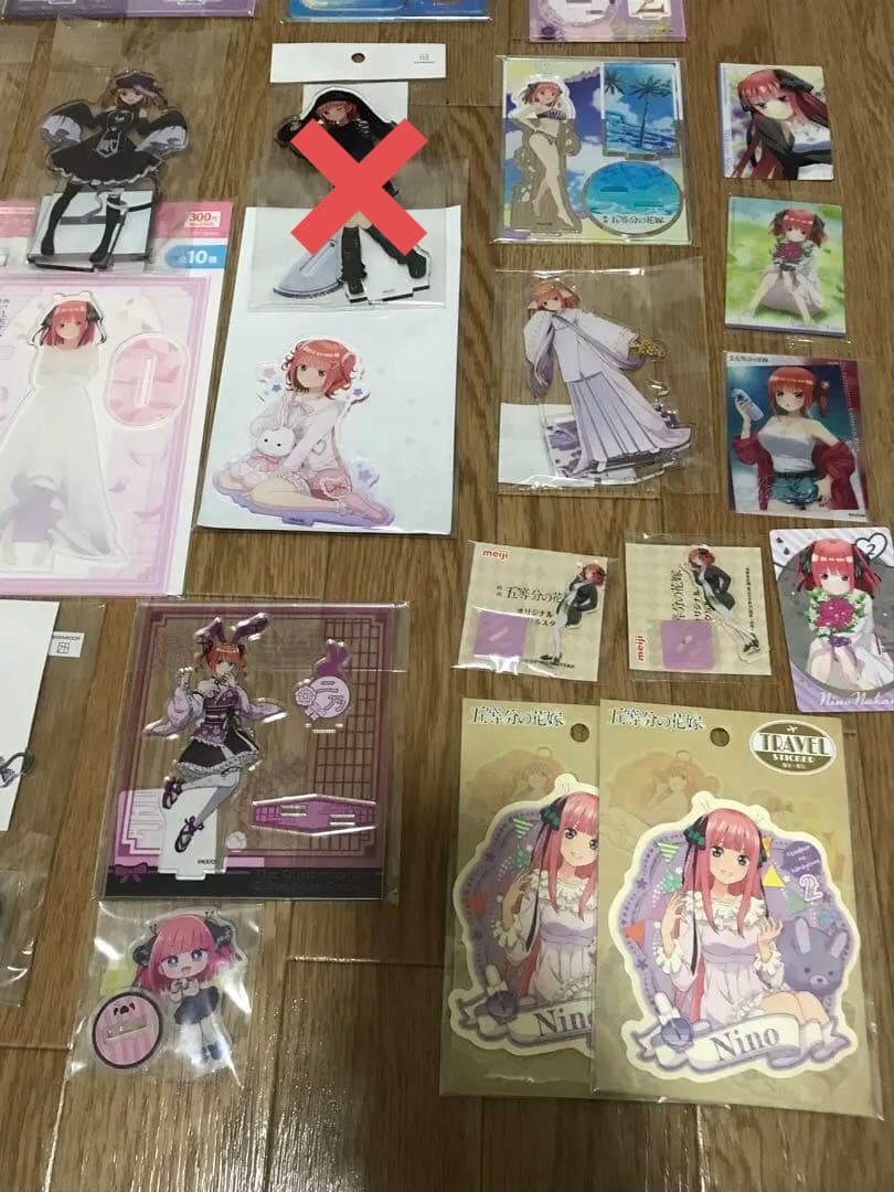 中野二乃アクリルスタンド類　まとめ売り！