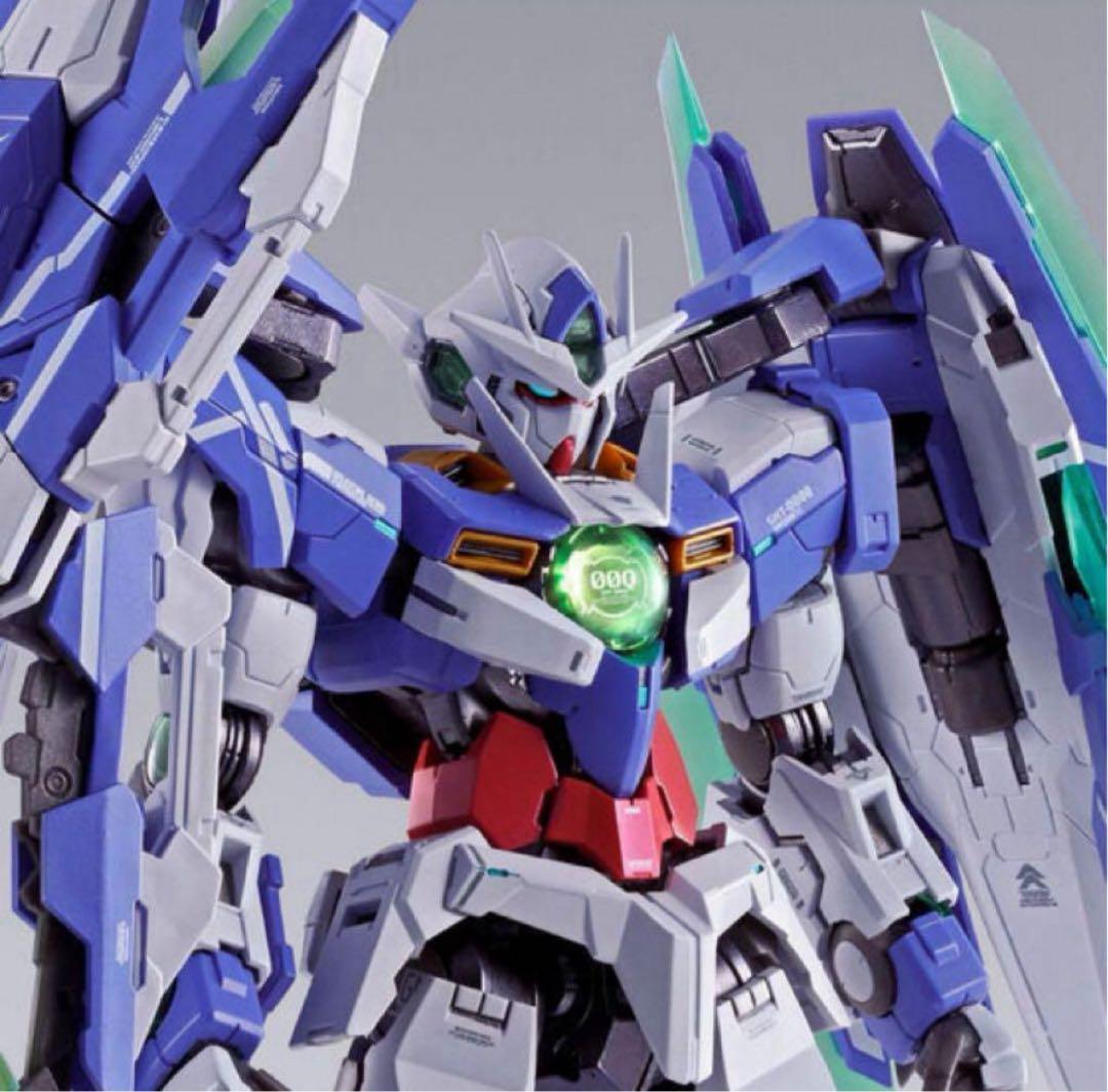 新品 未開封 L BUILD ダブルオークアンタ フルセイバー プレバン