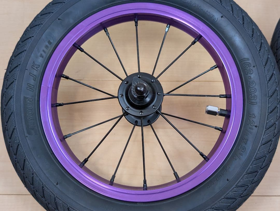 【美品】X-WHEEL LIGHT 12インチ ムラサキスポーツ限定カラー
