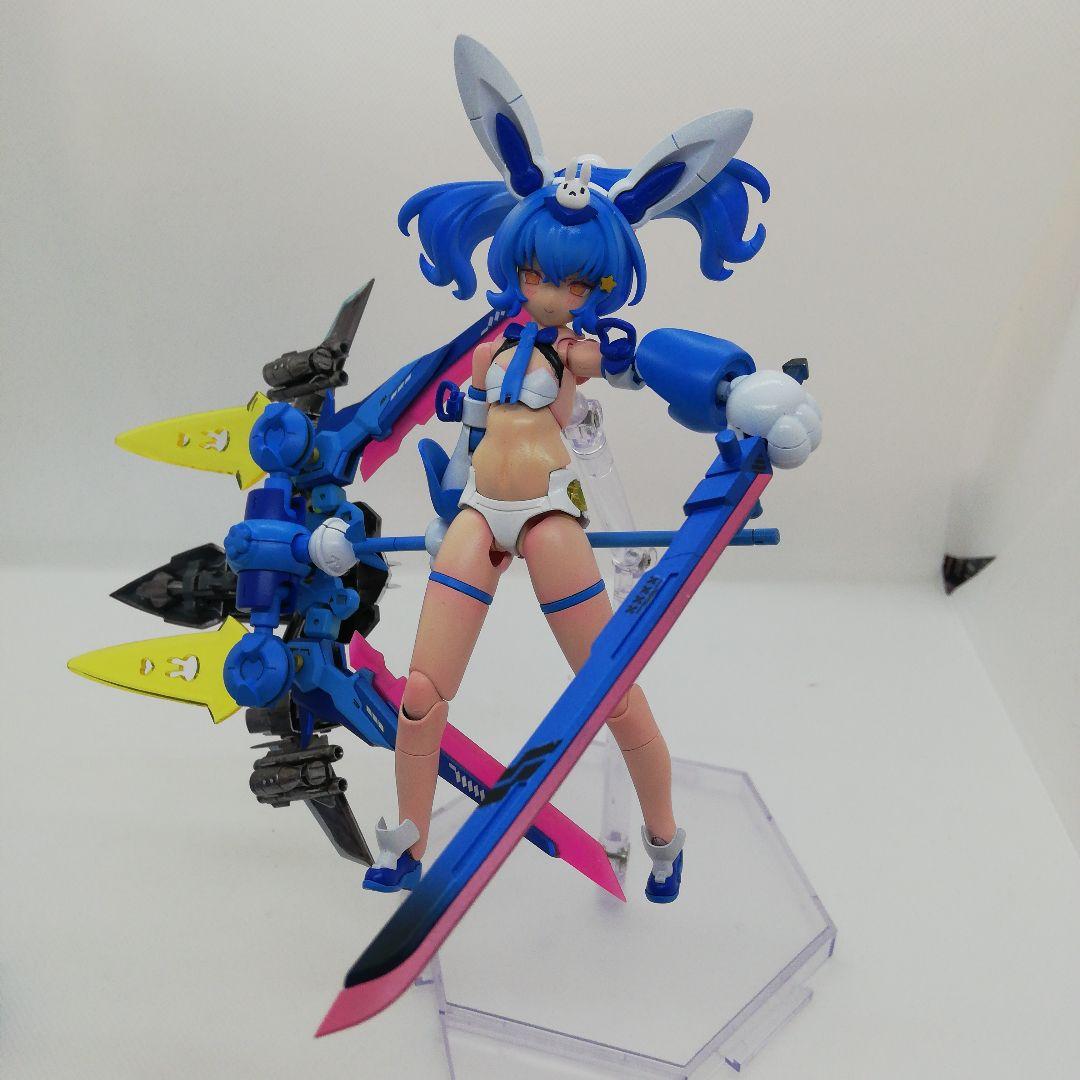 メガミデバイス　puni☆mofu トゥ 【塗装済み完成品】ミキシング