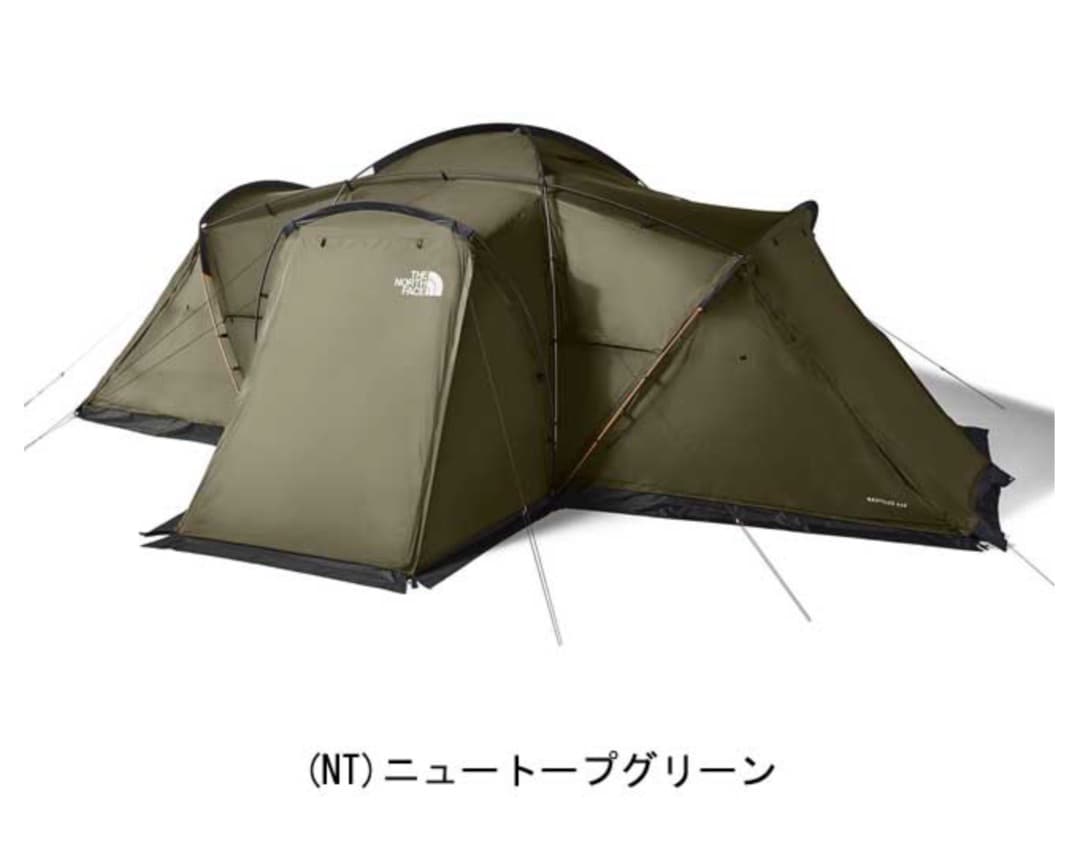 ノースフェイス ノーチラス4×4 インナーテント、ルーフプリント、フットプリント