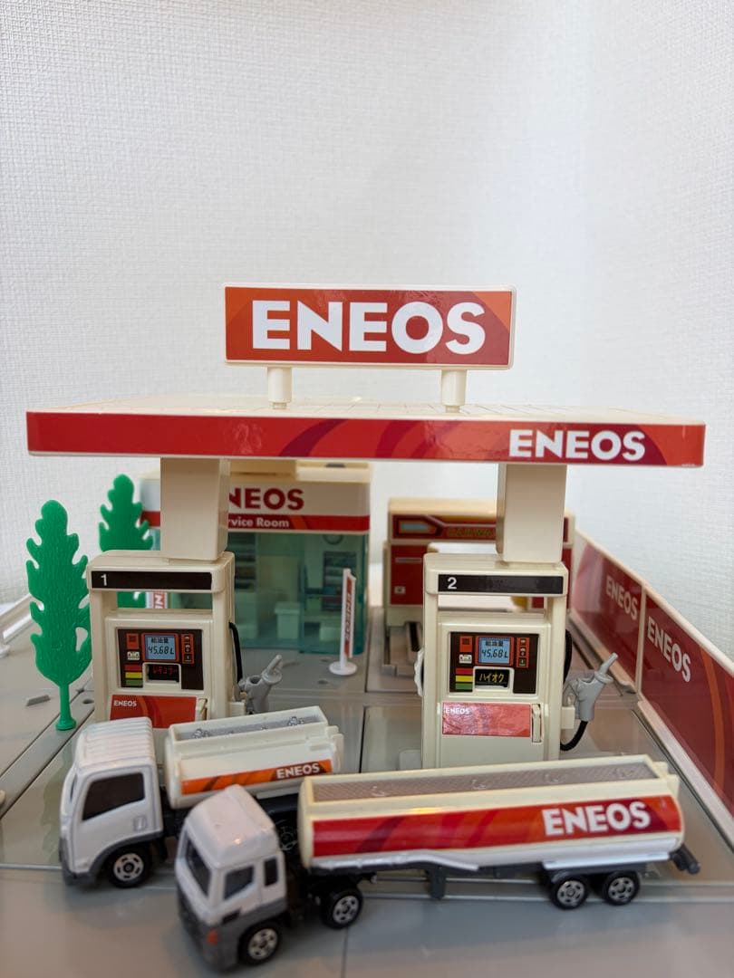 トミカタウンセット 消防署、ENEOS 、コンビニその他5種まとめ売り
