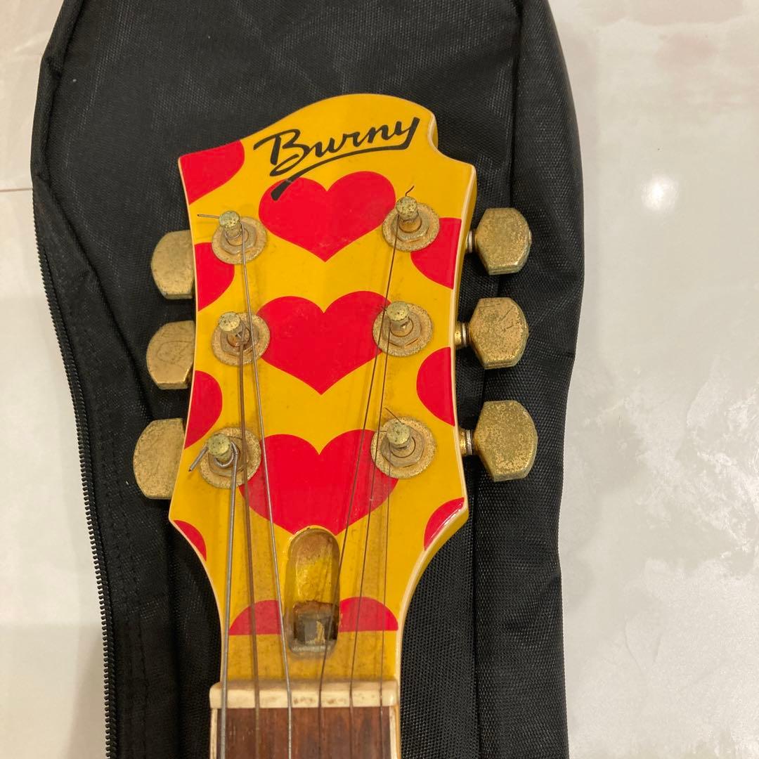 Burny MG-145S HY hide Model 】イエローハートギター