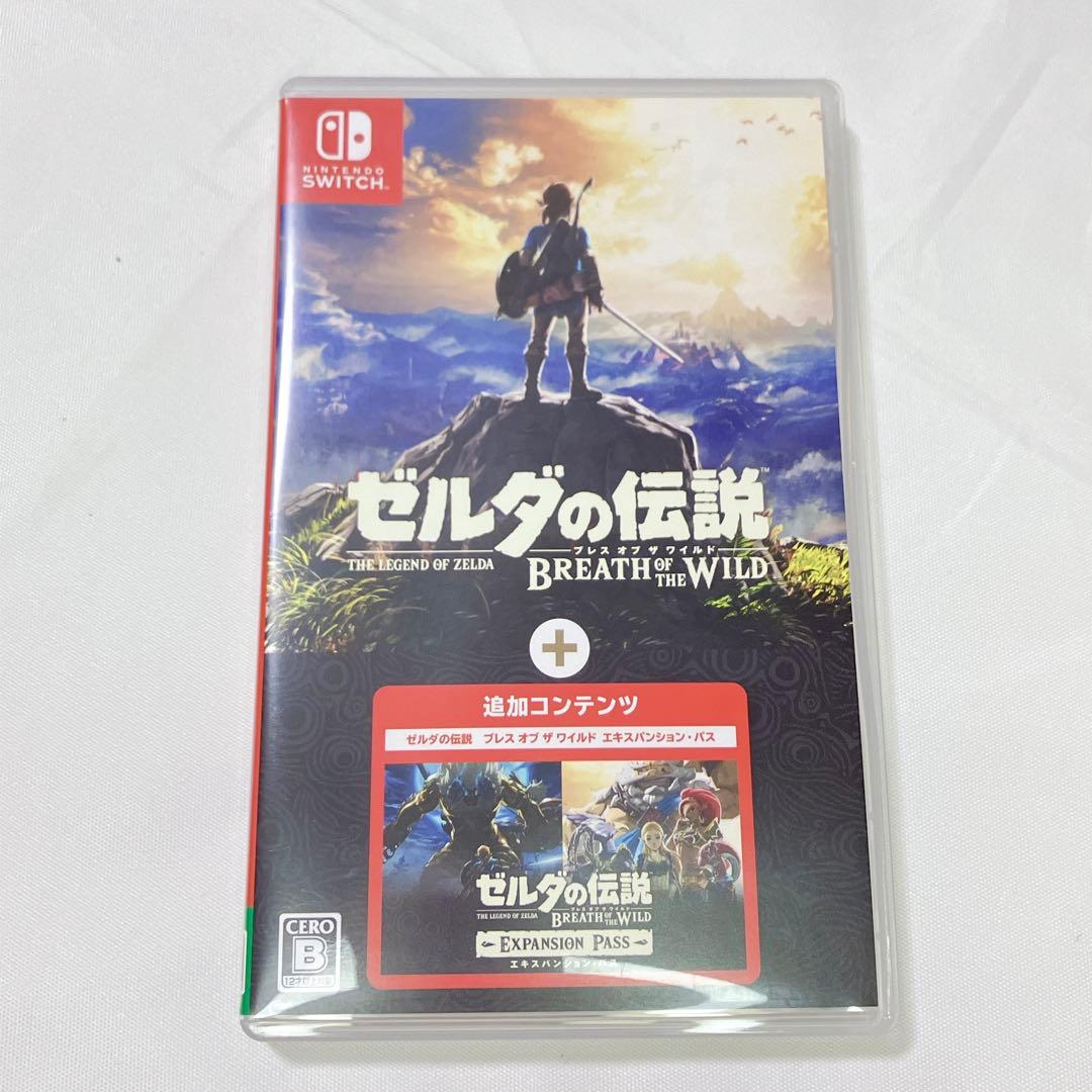 Switchゼルダの伝説ブレスオブザワイルドエキスパンション・パス＆攻略本セット