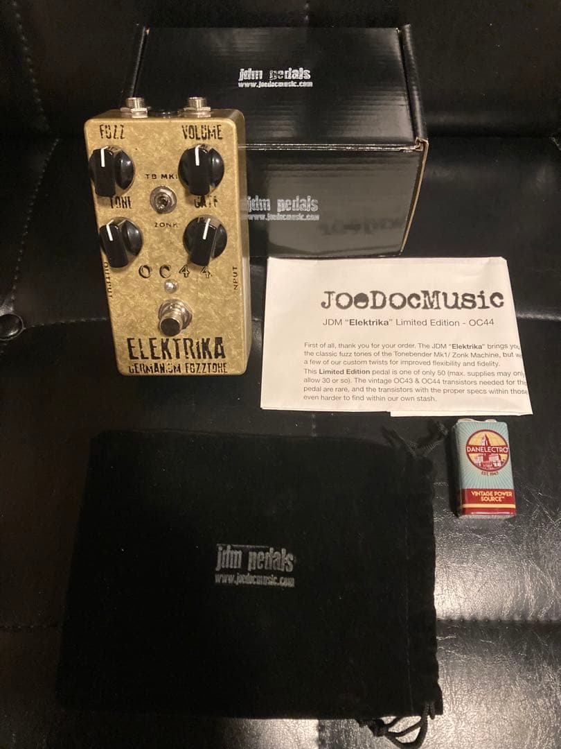 国内未発売　JDM Pedals Elektrika OC44 ファズペダル