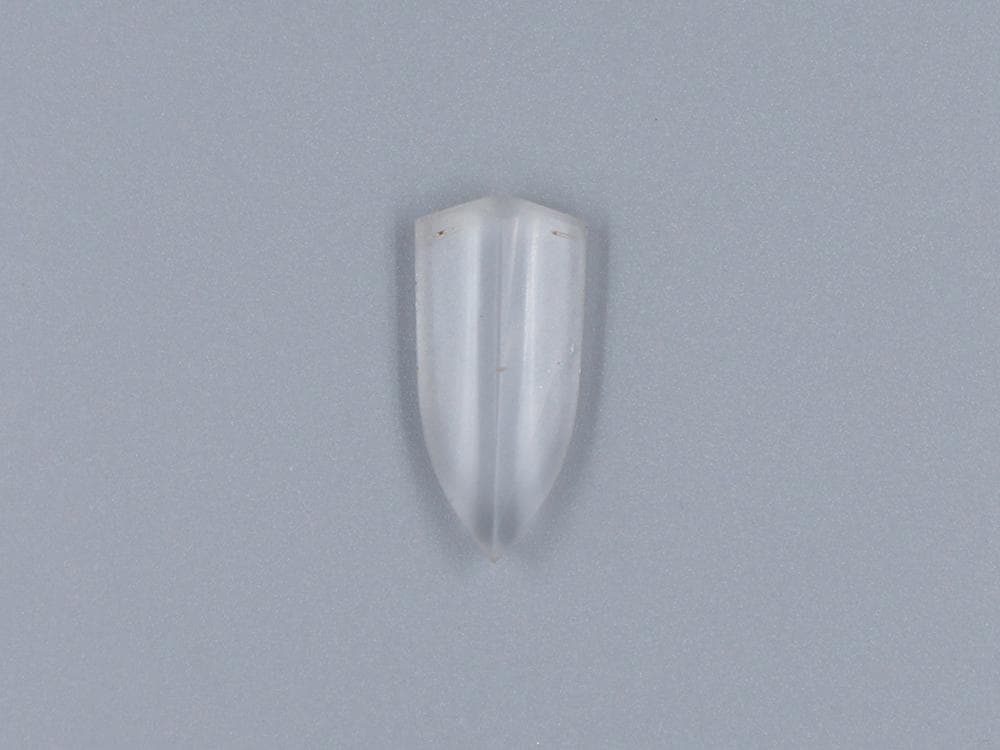 【晶】　★ 文玩 水晶口含蝉 ★　西漢期　セミ 桐箱付き 細工彫刻　高古雅玩