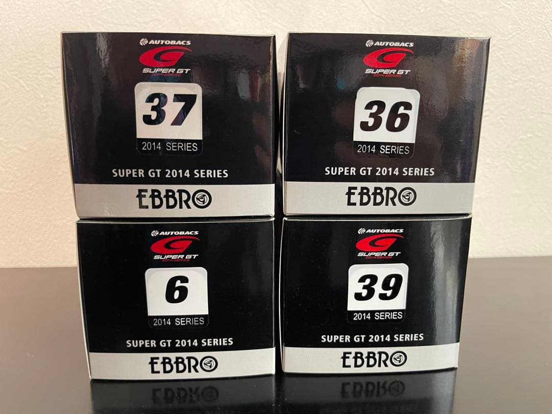 ミニカー EBBRO SUPER GT 2014 RC F #6 #36 #37 #39
