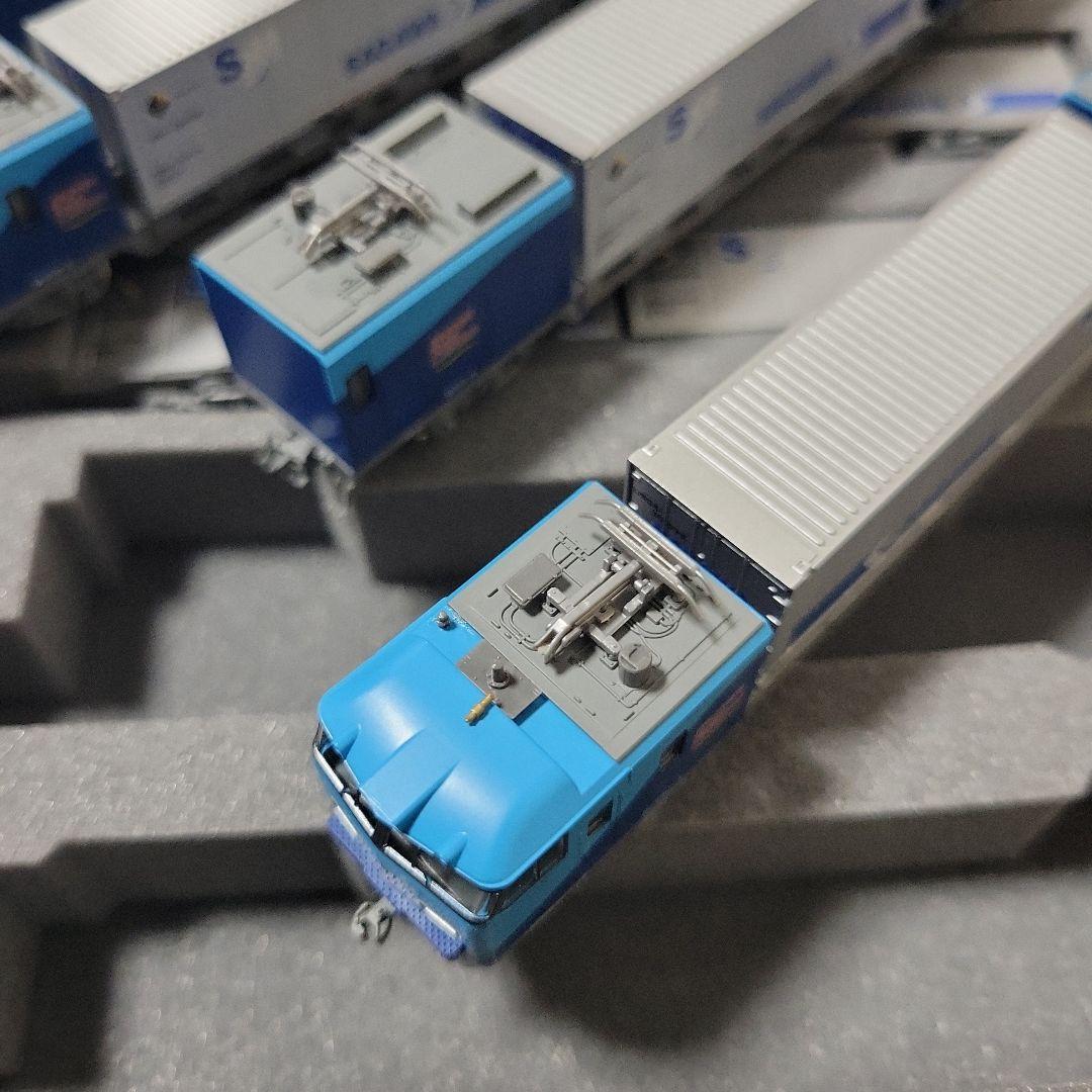 KATO M250系 スーパーレールカーゴ U50コンテナ16両フル編成中古美品