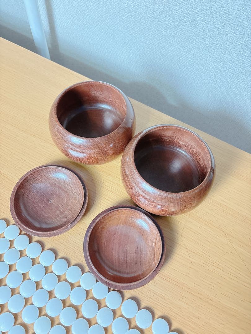 本蛤　囲碁石　高級　雪印　月印　実用　28号　囲碁　プロ