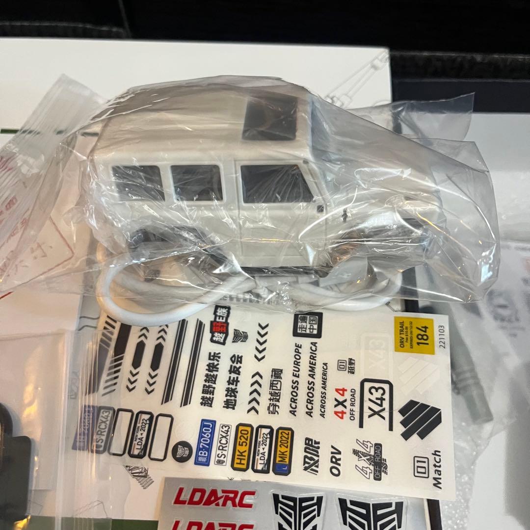 LDARC X43 RTR ミニクローラー　グレー　1/43 ミニッツ