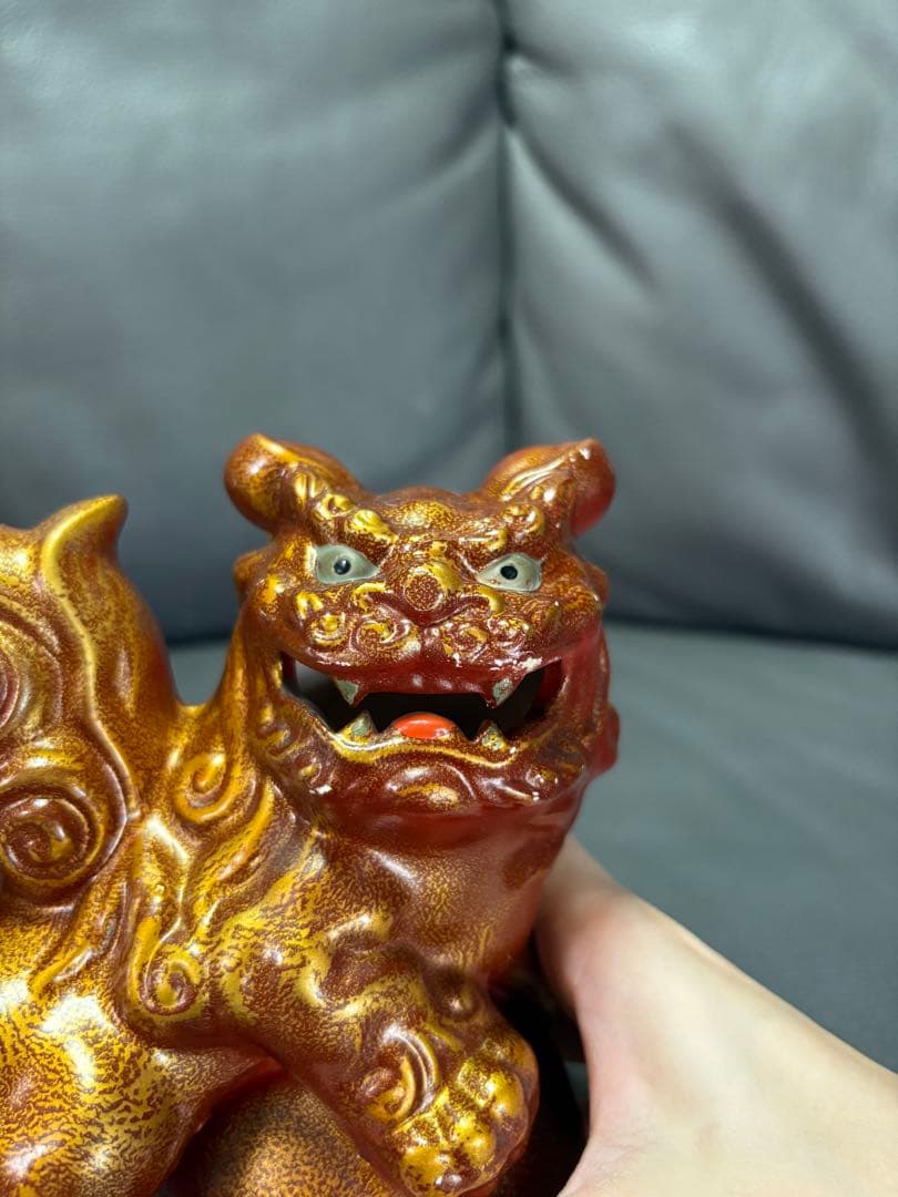 獅子置物