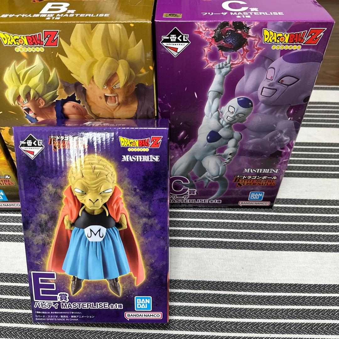 ドラゴンボール　一番くじ　A.B.C.E賞セット