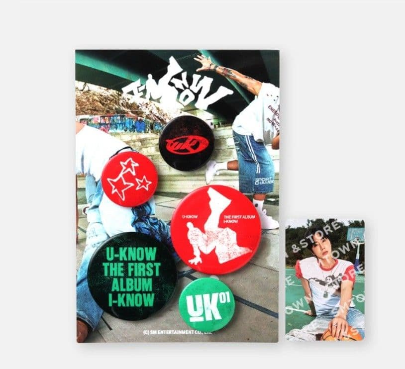 アイドル U-KNOW The1st Album 'I-KNOW'OFFICIAL MD