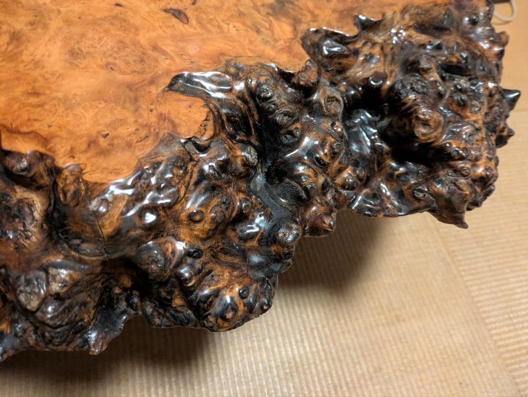 【花梨一枚板】高級天然木製座卓