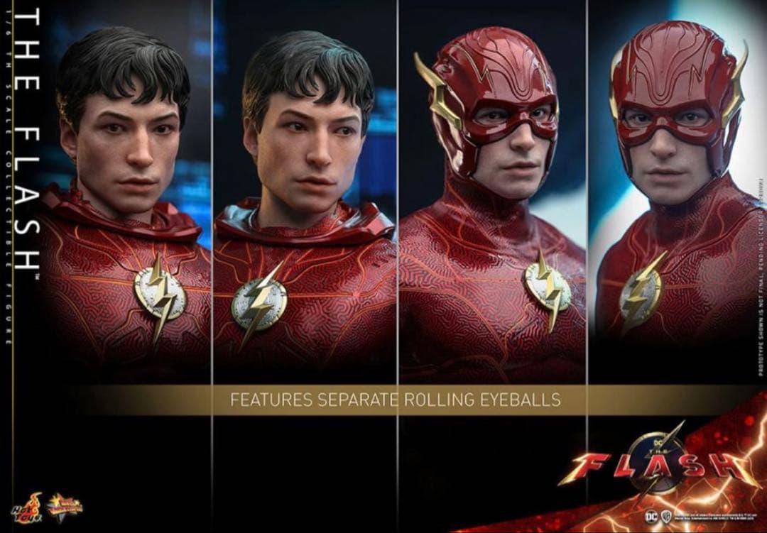 ホットトイズ　フラッシュ THE FLASH FLASHPOINT フィギュア