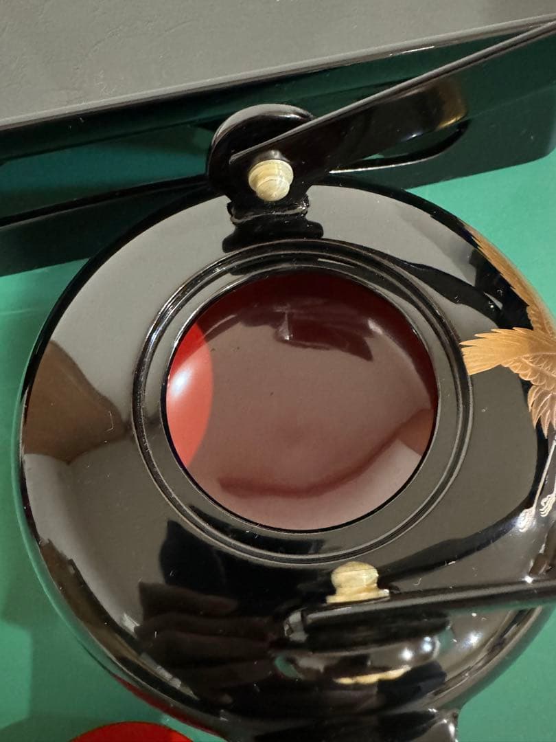 能登輪島塗　屠蘇揃い　鶴　蒔絵　美品