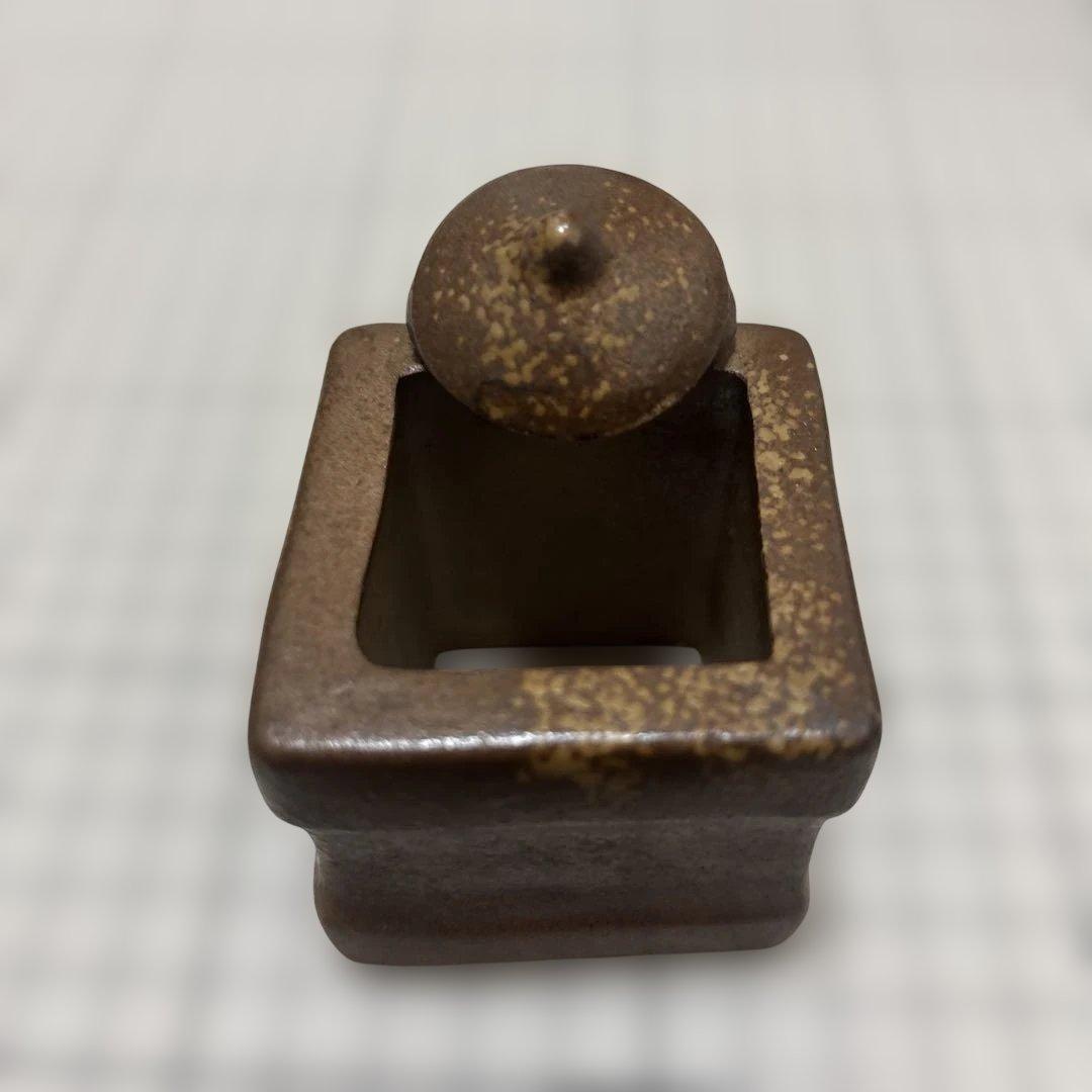 備前焼　蓋置 ふた置 茶道具　7点セット