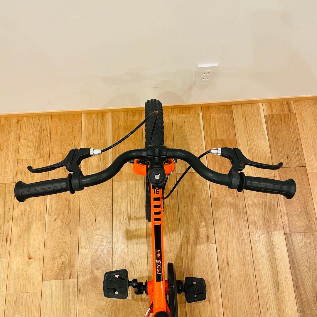 良品 TREK トレック　PRECALIBER 16インチ　オレンジ 自転車