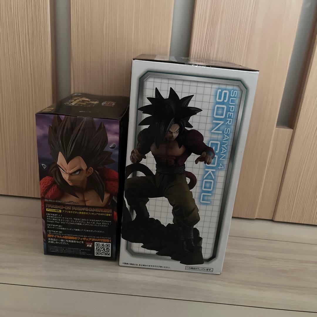 ドラゴンボール1番くじドッカンバトルコラボ賞と超サイヤ人4ベジータ