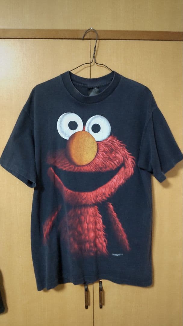 エルモ Tシャツ 古着 Lサイズ