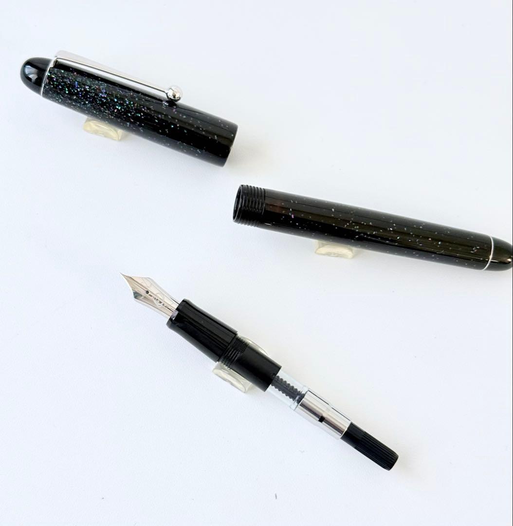 【極上品】小田急百貨店町田30本限定パイロット万年筆「星明り」漆・螺鈿