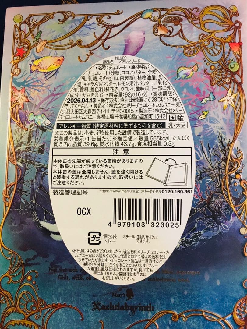 ナハトラビュリント　メアレスミュートス　メアレスリード　ムッシェルシャーレ